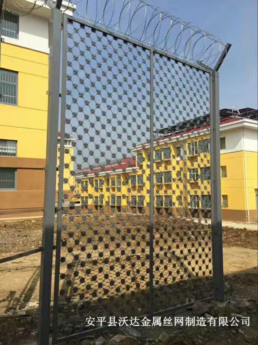 延吉世紀花園小區防攀爬圍墻護欄網圖片3
