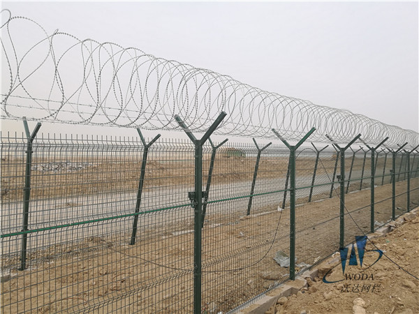 甘肅北京大興機場飛行區圍界鐵絲網圖片6